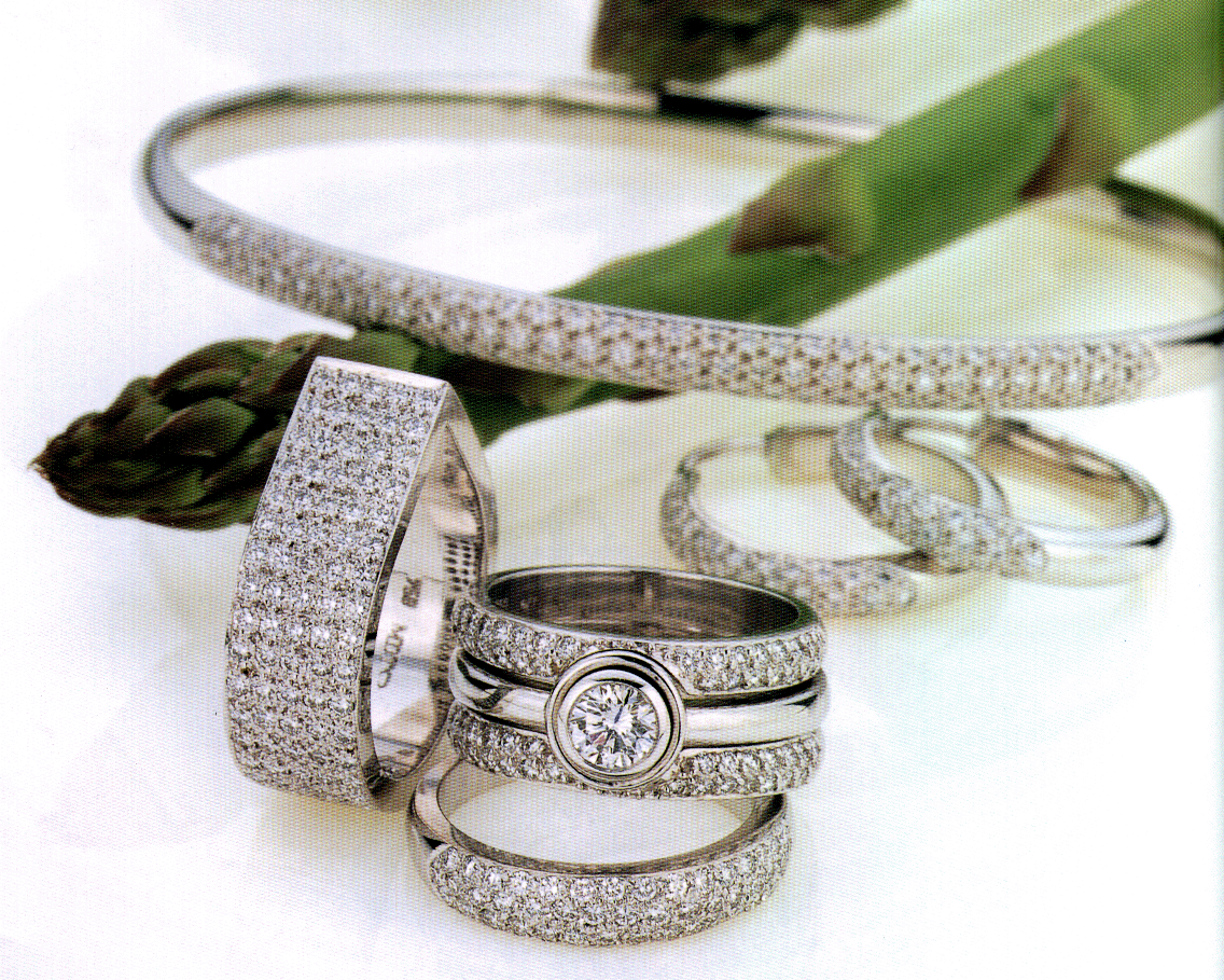 Pave Set Rings